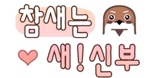 참새는 새 신부